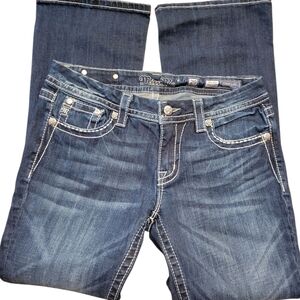 Miss Me Women's Blue Jeans Size 29 Western Glam Rodeo Country